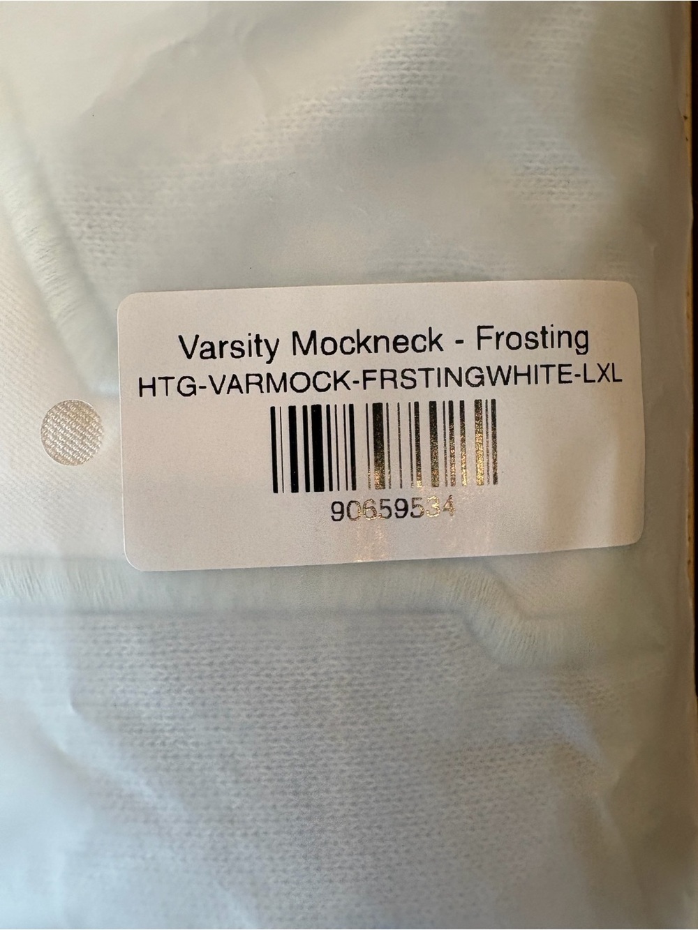 PARKE Birthday Frosting Varsity Mockneck L/XL NEW - Picture 14 of 14
